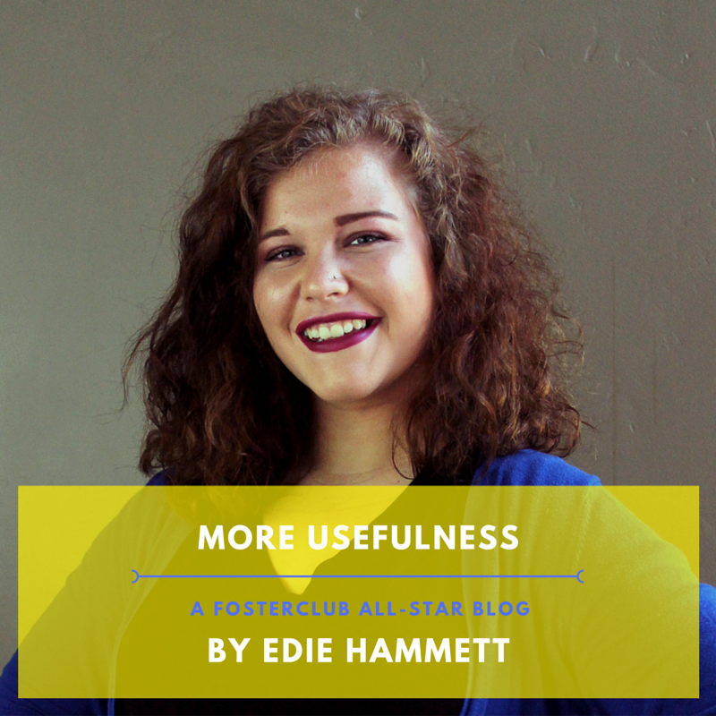 Edie's blog: More Usefulness