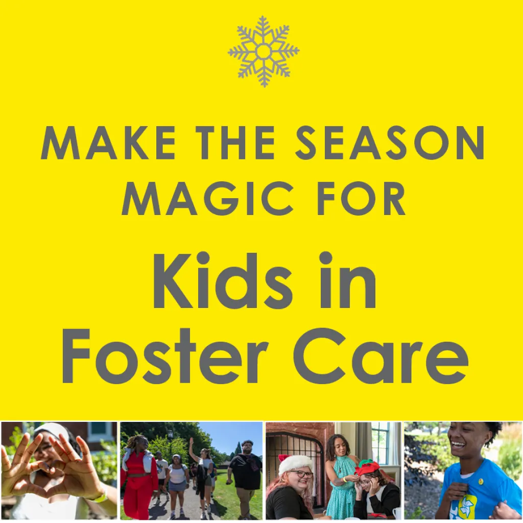 Make the season magic for kids in foster care